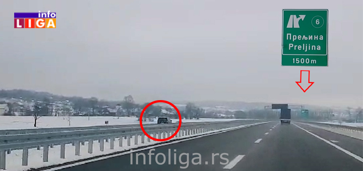 IL-autoputem-u-kontra-smeru Neverovatan snimak: Vozila u kontra smeru auto-putem'' Miloš Veliki'' (VIDEO)
