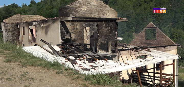 IL-pozar-pridvorica- U Pridvorici kod Ivanjice požar progutao kafanu i kuću porodice Tomašević (VIDEO)