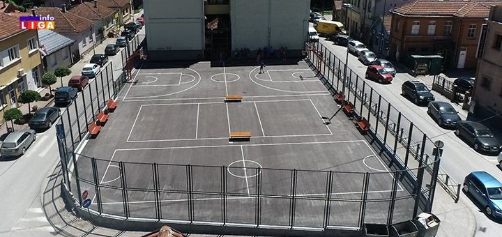 IL-tereni-TS-Ivanjica Otvoreno multifunkcionalno igralište u Tehničkoj školi za mlade sportiste i rekreativce (VIDEO)