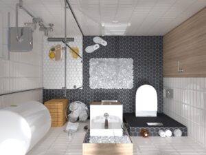 Kupatilo-240x160-7-Metro-Heksagon-2-300x225 Da li i vaše kupatilo izgleda ovako? Salon Frank iz Ivanjice nudi 12 modernih ideja za uređenje kupatila