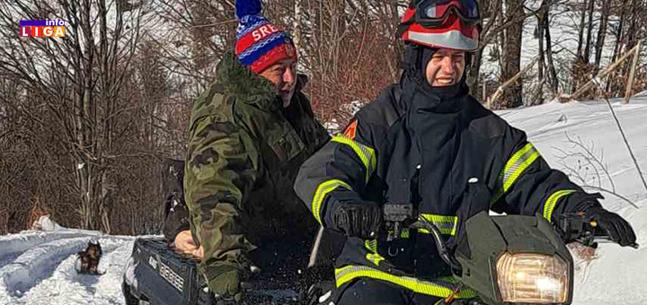 IL-pomoc-Vatroigasci-Ivanjica- Bravo za hrabre vatrogasce iz Ivanjice- Probijali se šest kilometara kroz sneg da pomognu bolesnom čoveku (FOTO)