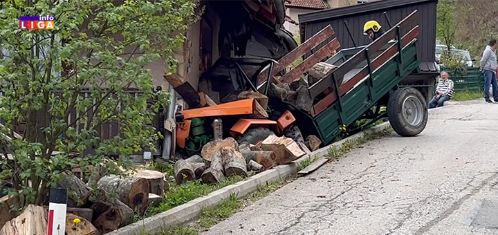 il-nesreca-sljivici Ivanjica: Udario traktorom u kuću i poginuo na licu mesta (VIDEO)