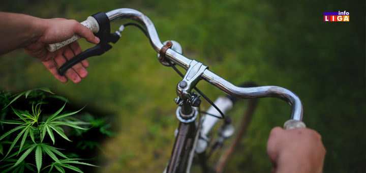 IL-biciklista-cannabis "Naduvan" vozio bicikl