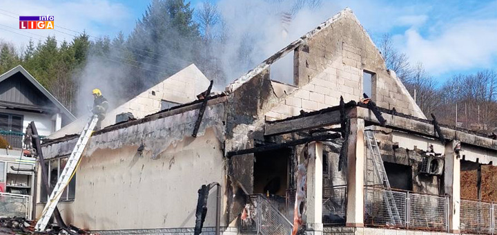 IL-kuca-pozar Izgorela kuća porodice Prokopijević u Butkovu kod Ivanjice (VIDEO)