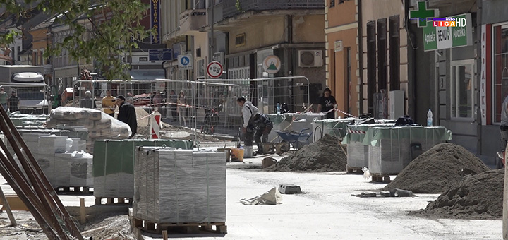 il-glavna-ulica1 Završava se prvi deo rekonstrukcije glavne ulice u Ivanjici (VIDEO)
