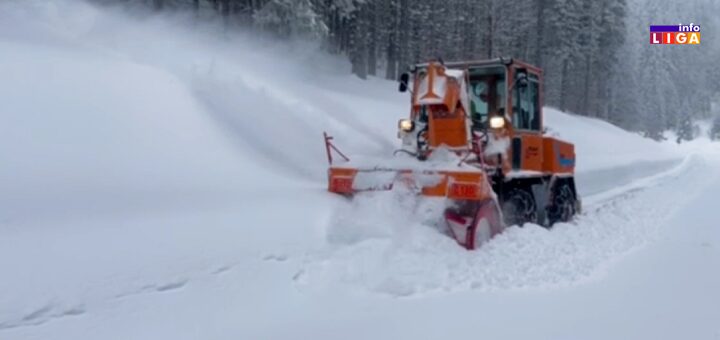 IL-Ciscenje-snega-Golija-1 Putari danonoćno rade: ''Nema spavanja dok sve ne bude prohodno'' (VIDEO)