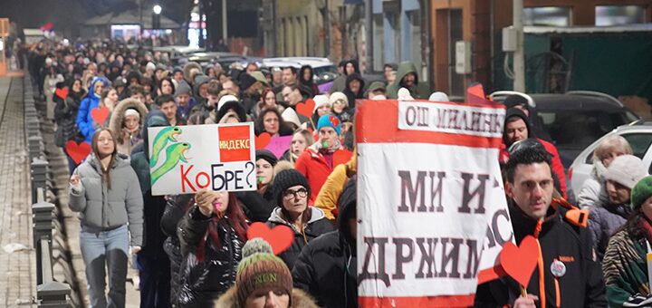 IL-Protesti-Ivanjica-21-2-2025-naslovna- U centru Ivanjice održan skup podrške studentima pod sloganom "Sejemo otpor – žanjemo pravdu" (VIDEO)